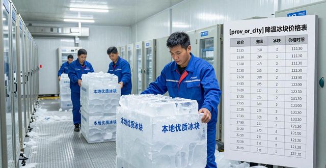 津南降温冰块多少钱一吨？本地制冰厂报价来了