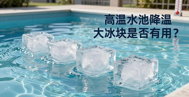 津南高温水池降温大冰块，到底管不管用？